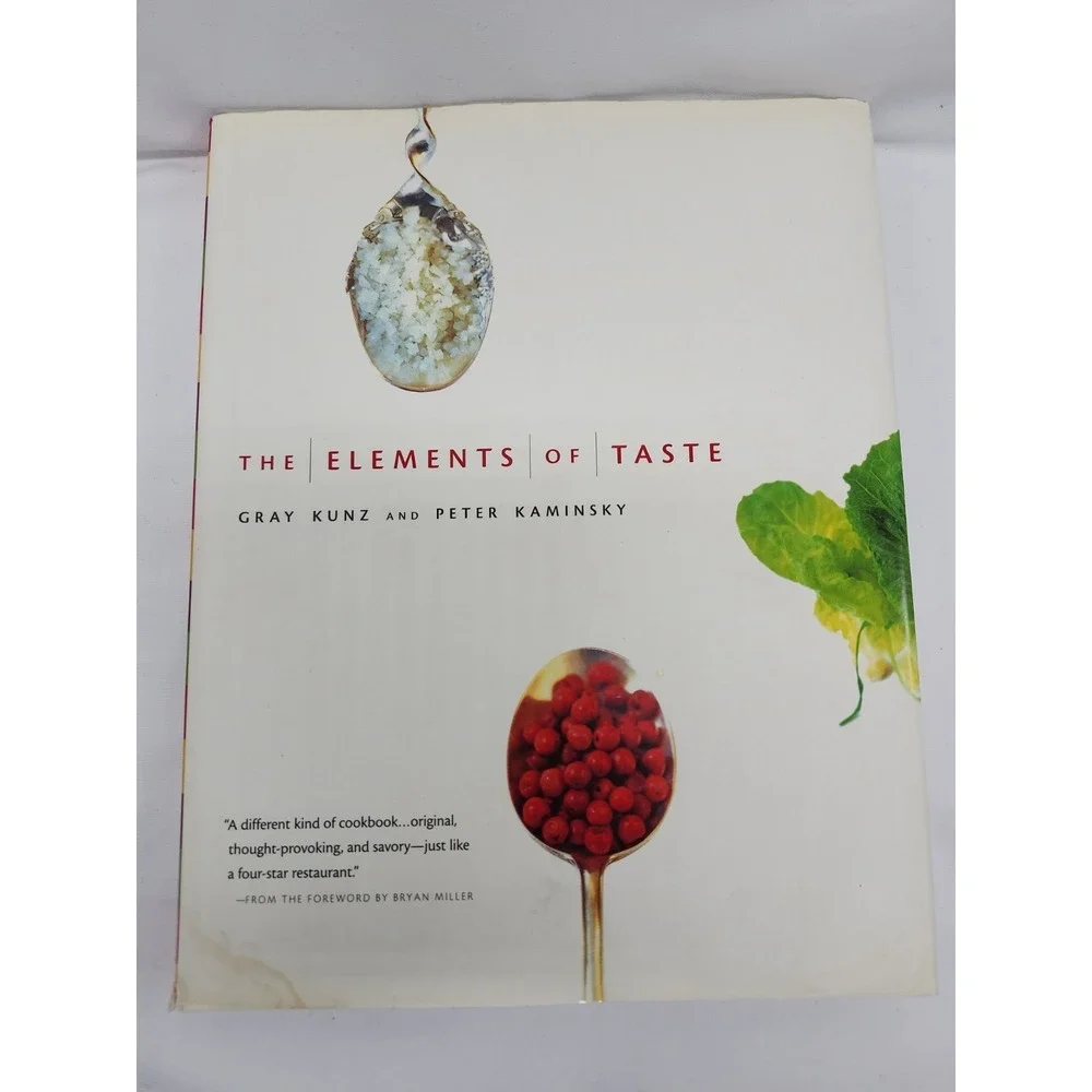The Elements of Taste - Hardcover By Kunz, Gray - GOOD